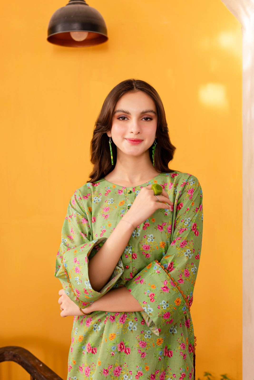 Stitched Lawn 2PC Suit - PRT013