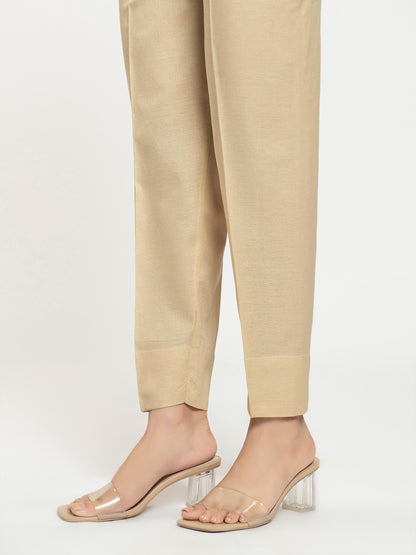 Basic Beige Cambric Trouser