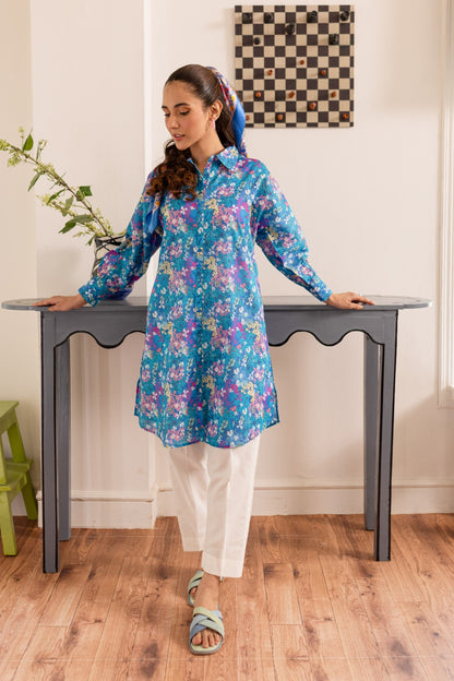 1PC Printed Kurta - PK47