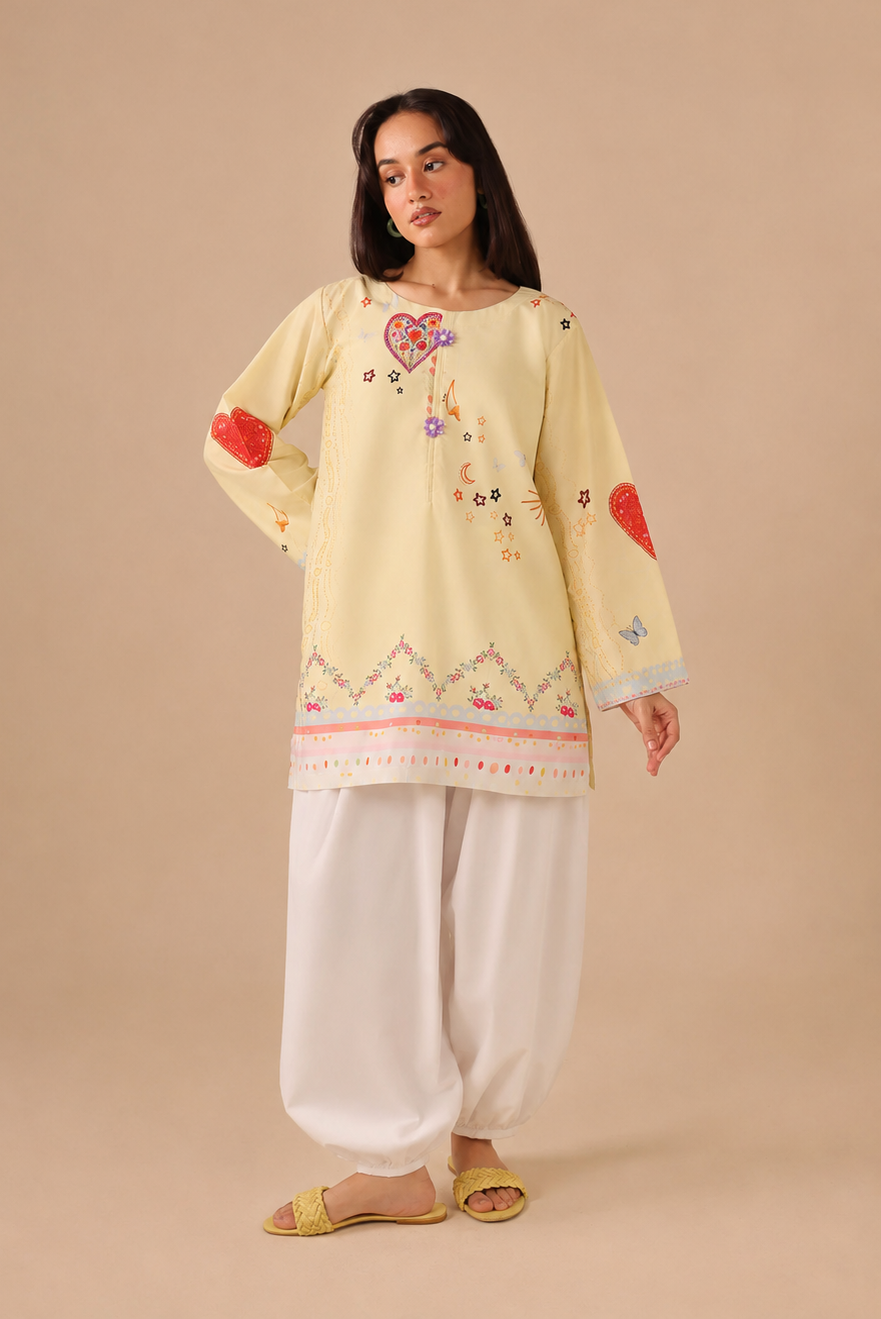 1PC Summer Lawn Kurta - 44228