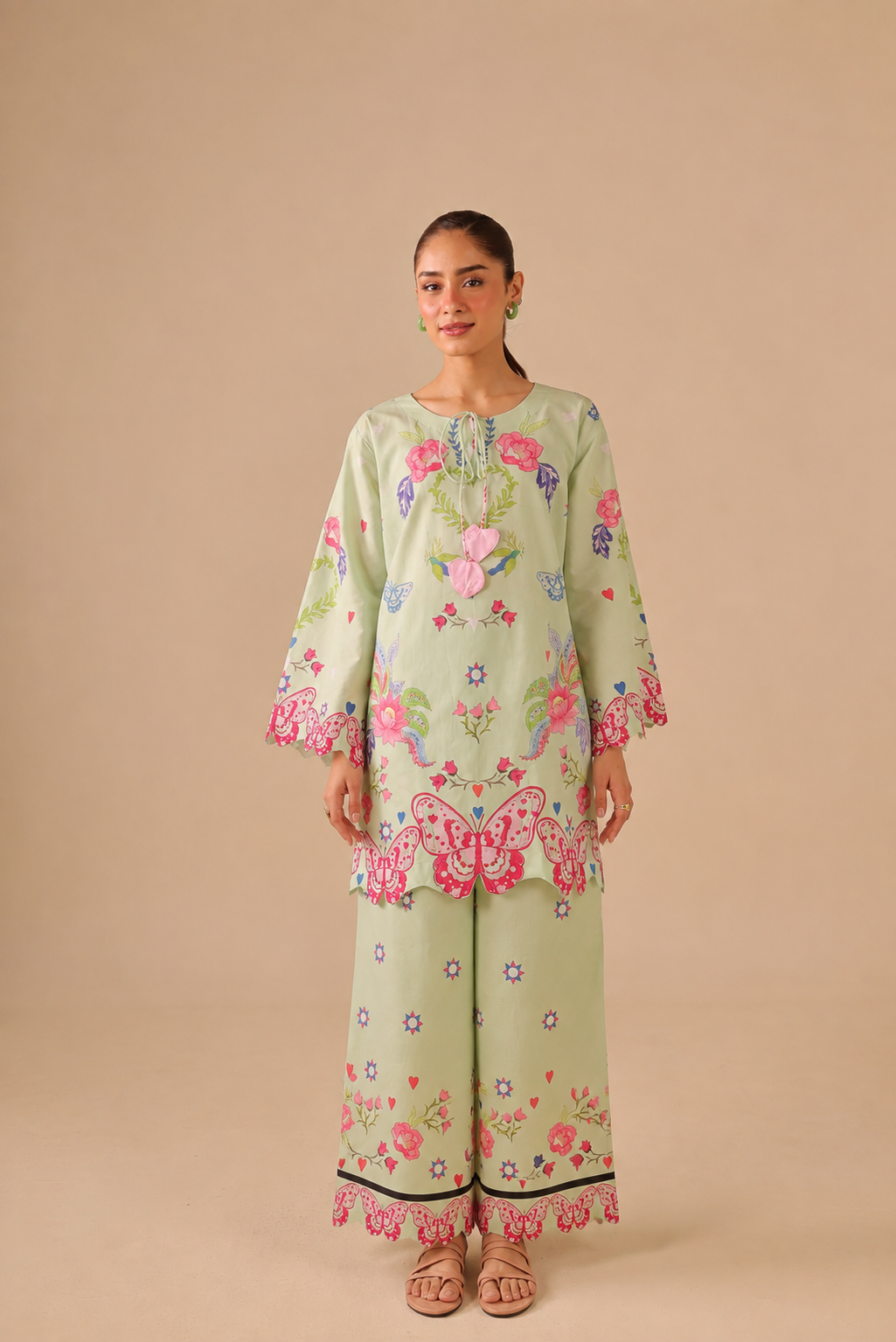 2PC Summer Lawn Dress - 44240