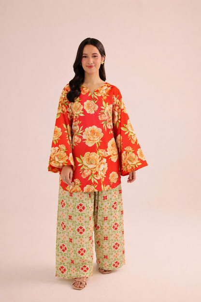 2PC Summer Lawn Dress- PRT L42197