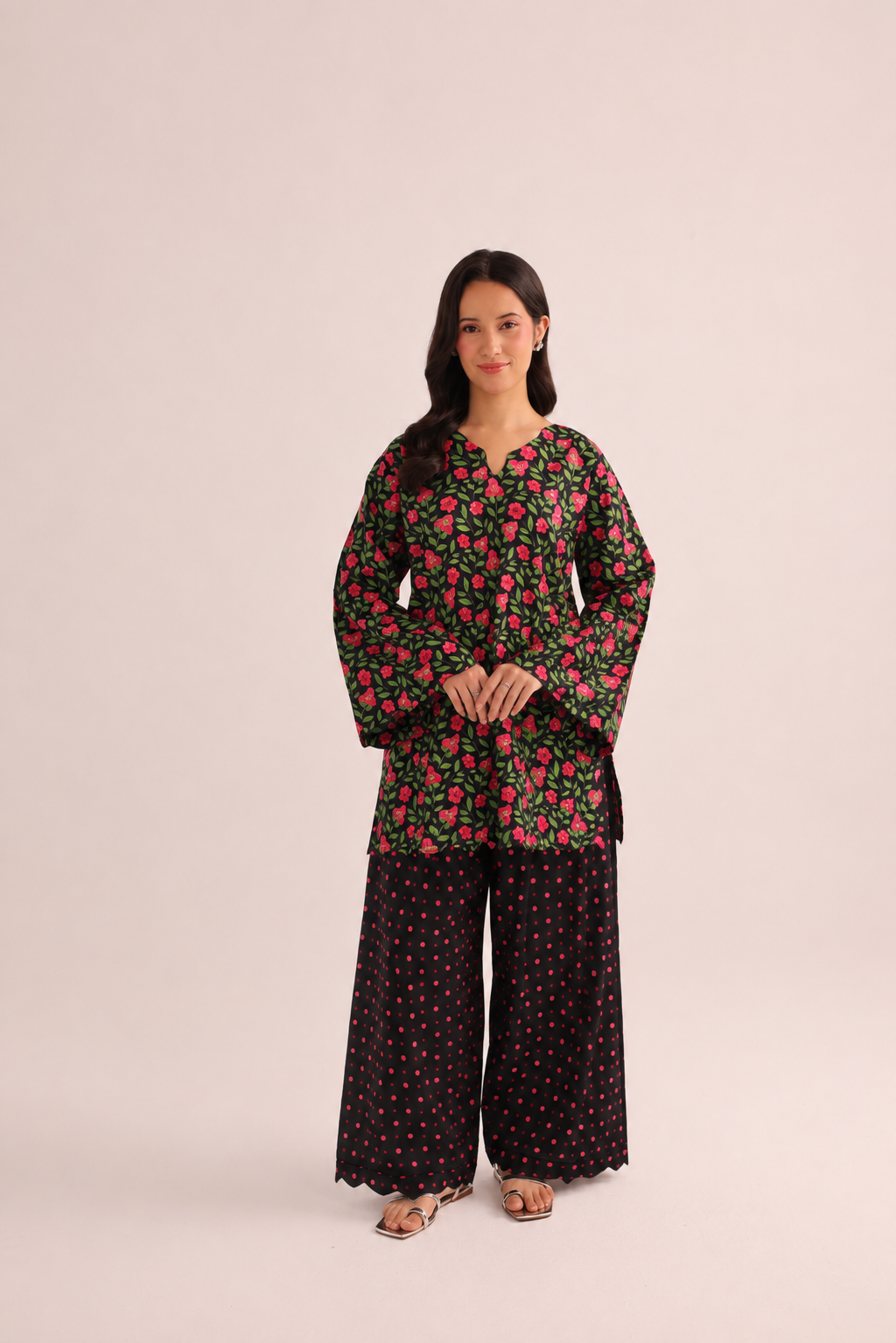 2PC Summer Lawn Dress- PRT L42182