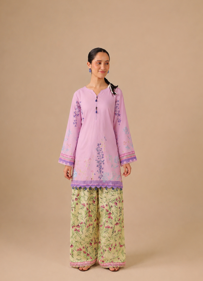 2PC Summer Lawn Dress - 44248