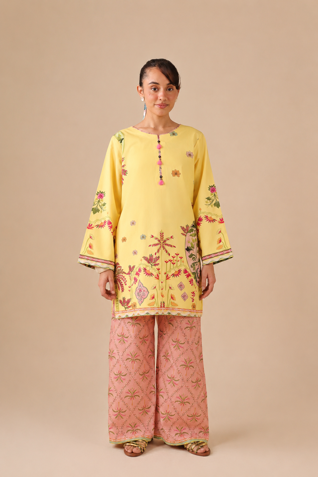 2PC Summer Lawn Dress - 44252