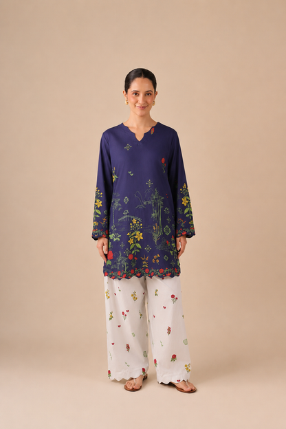 2PC Summer Lawn Dress - 44261