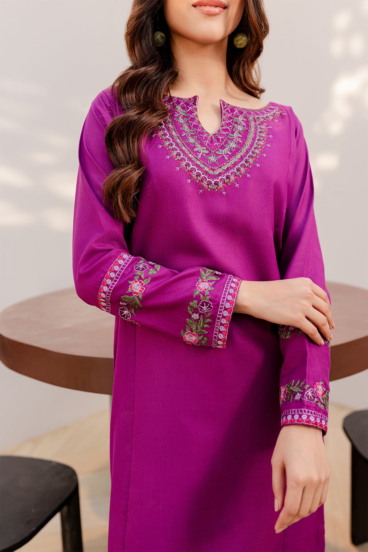 Embroidered 2PC Dress - PG07
