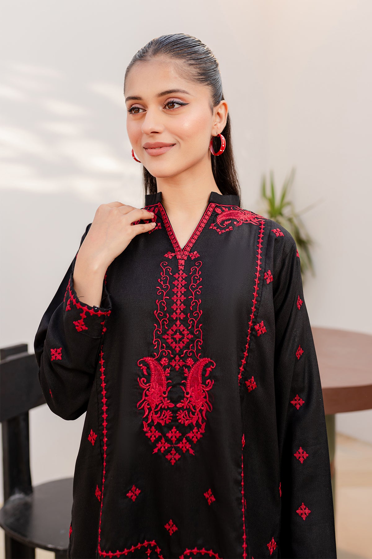 Lawn Embroidered 2PC Dress - BR10
