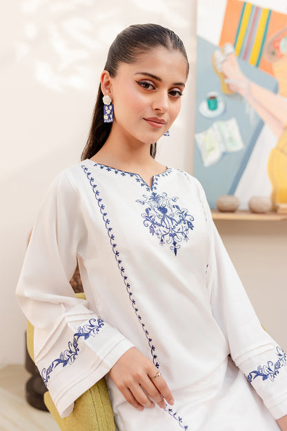 Lawn Embroidered 2PC Dress - WB12