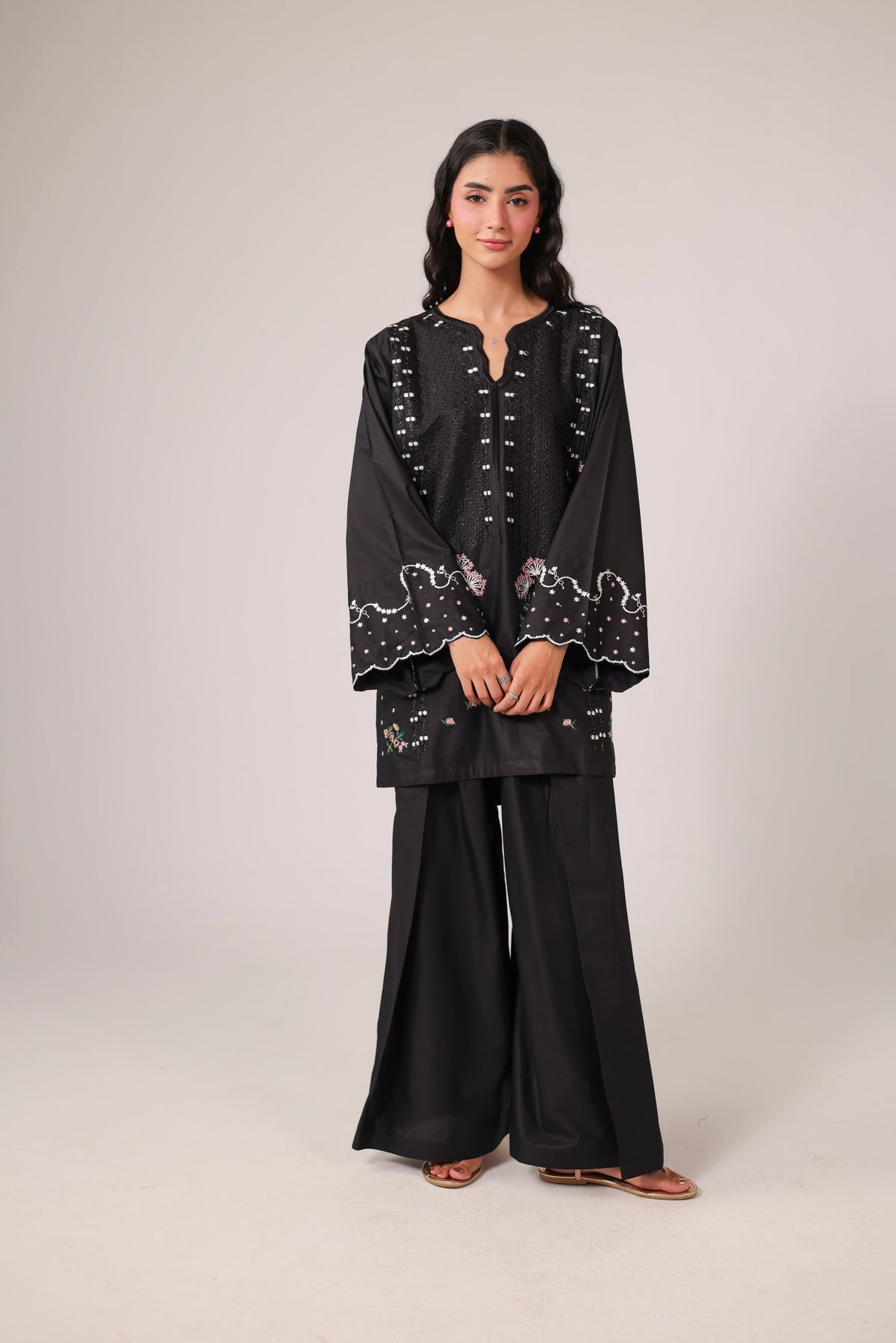 Cambric Embroidered Pret - 1361