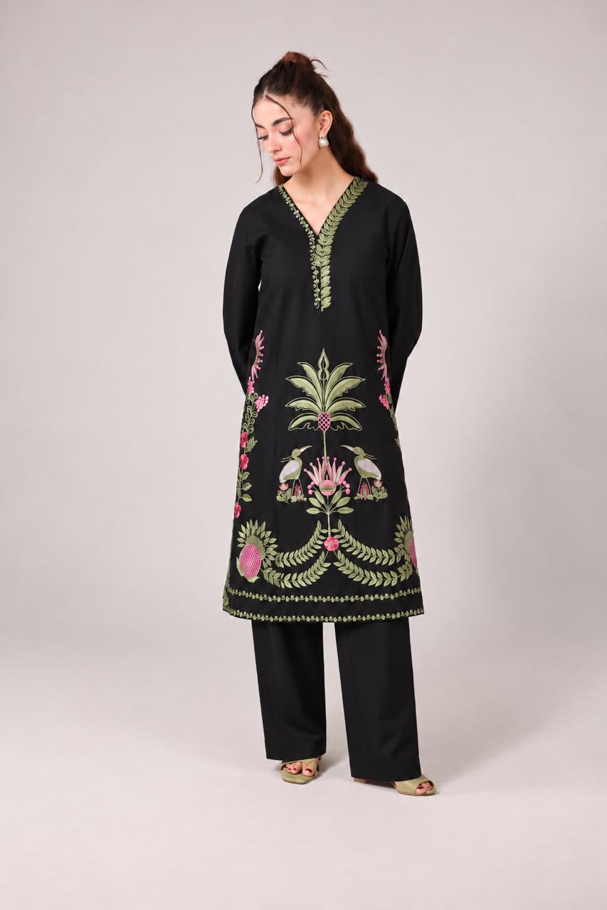2PC Embroidered Pret - 1315