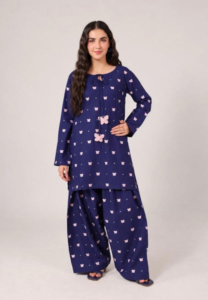 2PC Embroidered Pret - 1295