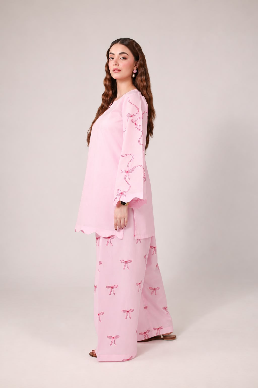 2PC Embroidered Pret - 1298