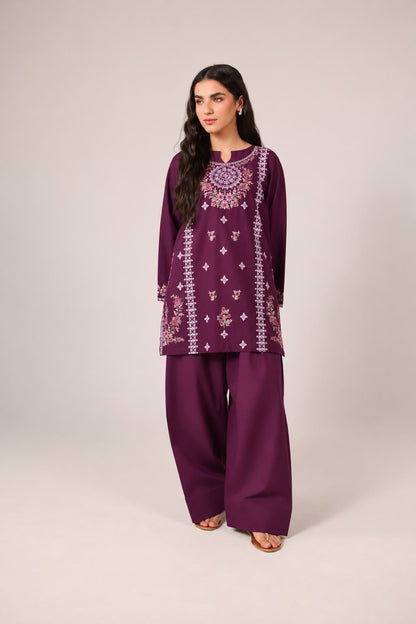 2PC Embroidered Pret - 1255