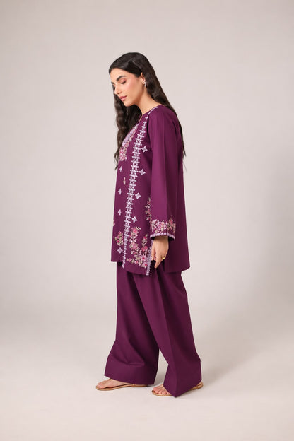 2PC Embroidered Pret - 1255
