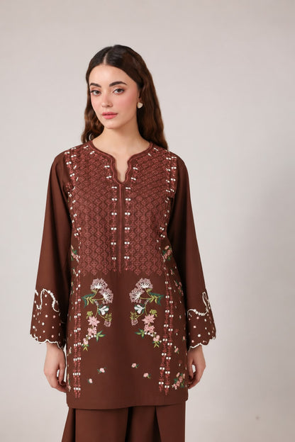 2PC Embroidered Pret - 1383