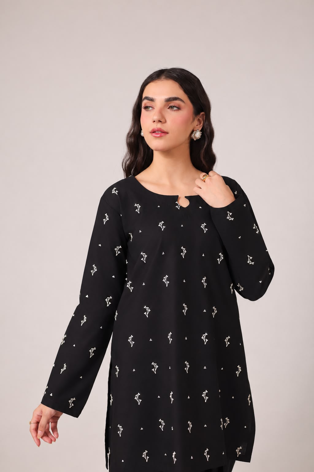 2PC Embroidered Pret - 1294