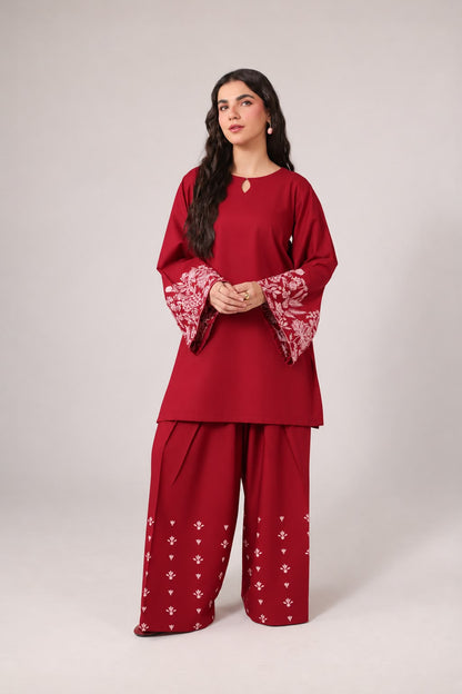 2PC Embroidered Pret - 1282