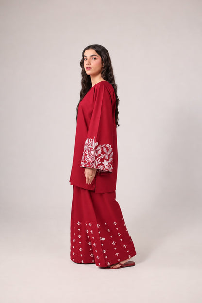2PC Embroidered Pret - 1282