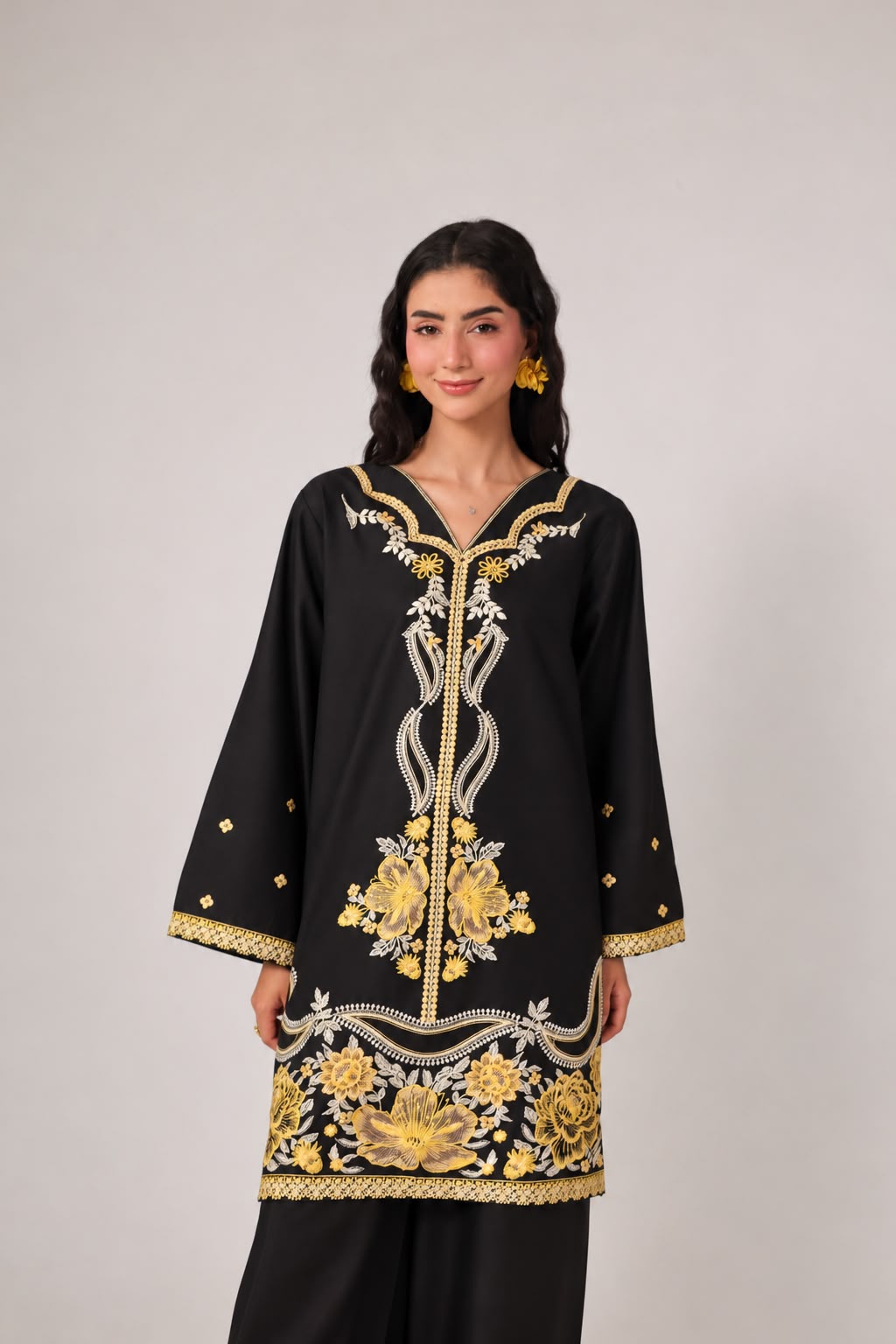 2PC Embroidered Pret - 1250