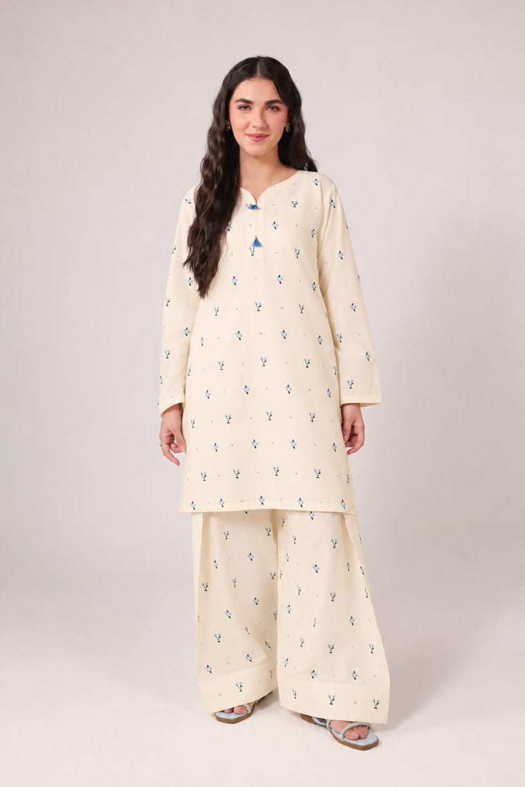 2PC Embroidered Pret - 1296