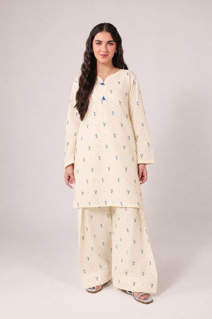 2PC Embroidered Pret - 1296