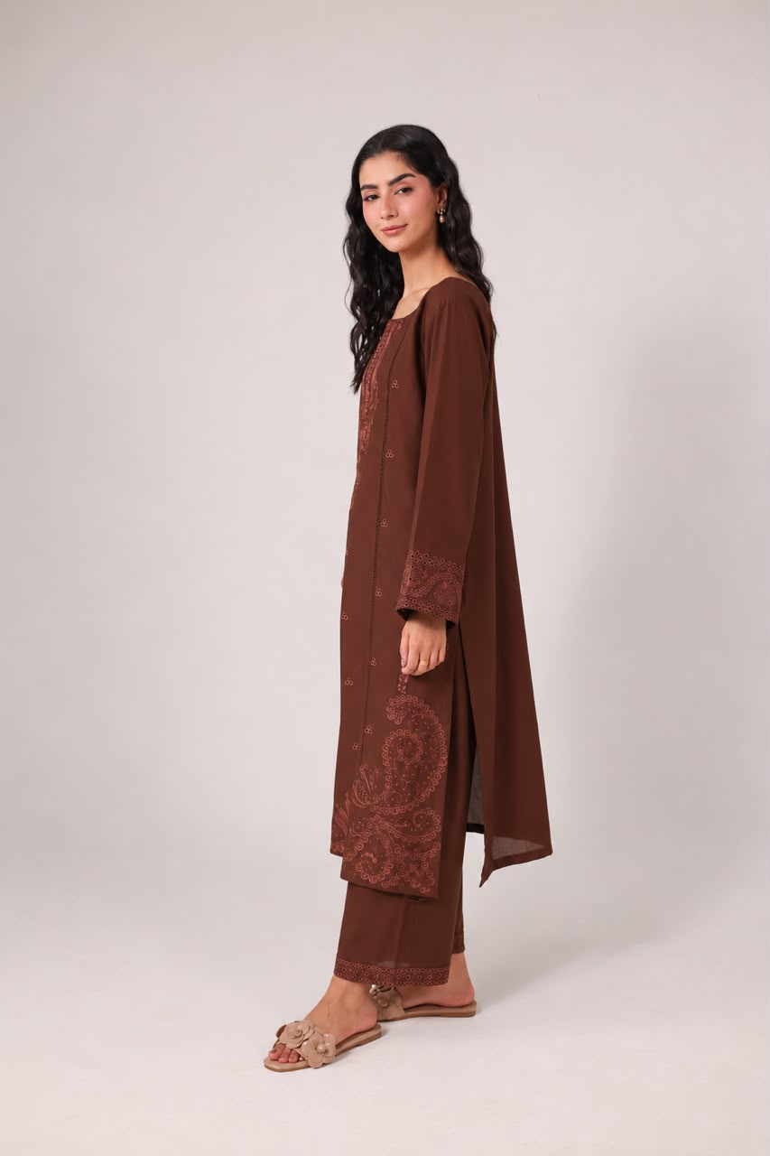 2PC Embroidered Pret - 1309