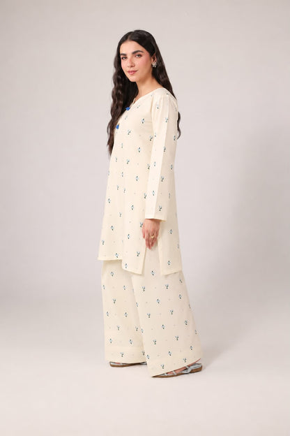 2PC Embroidered Pret - 1296