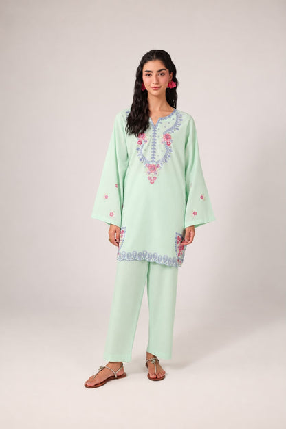 2PC Embroidered Pret - 1268