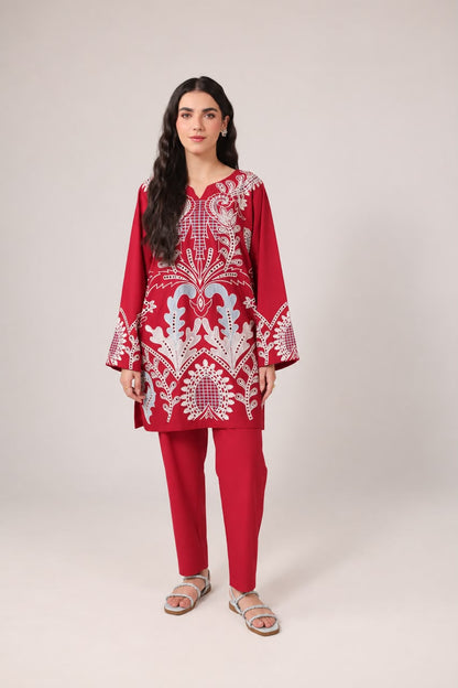 2PC Embroidered Pret - 1269