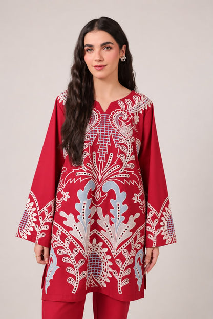 2PC Embroidered Pret - 1269