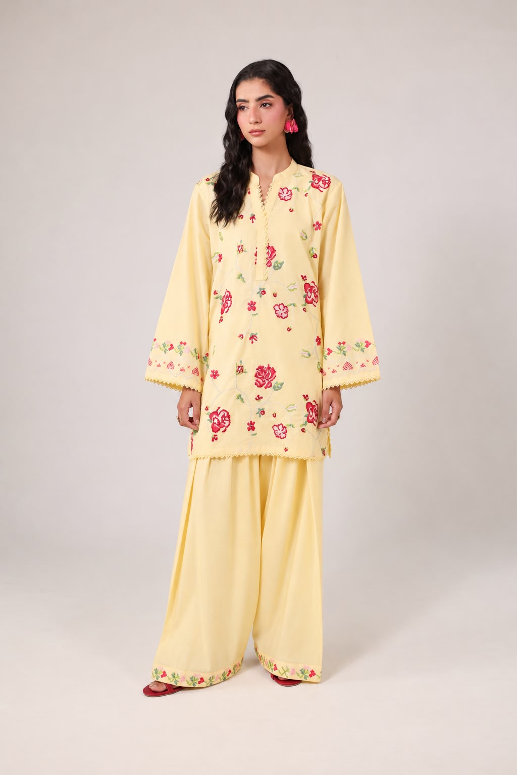 2PC Embroidered Pret - 1373