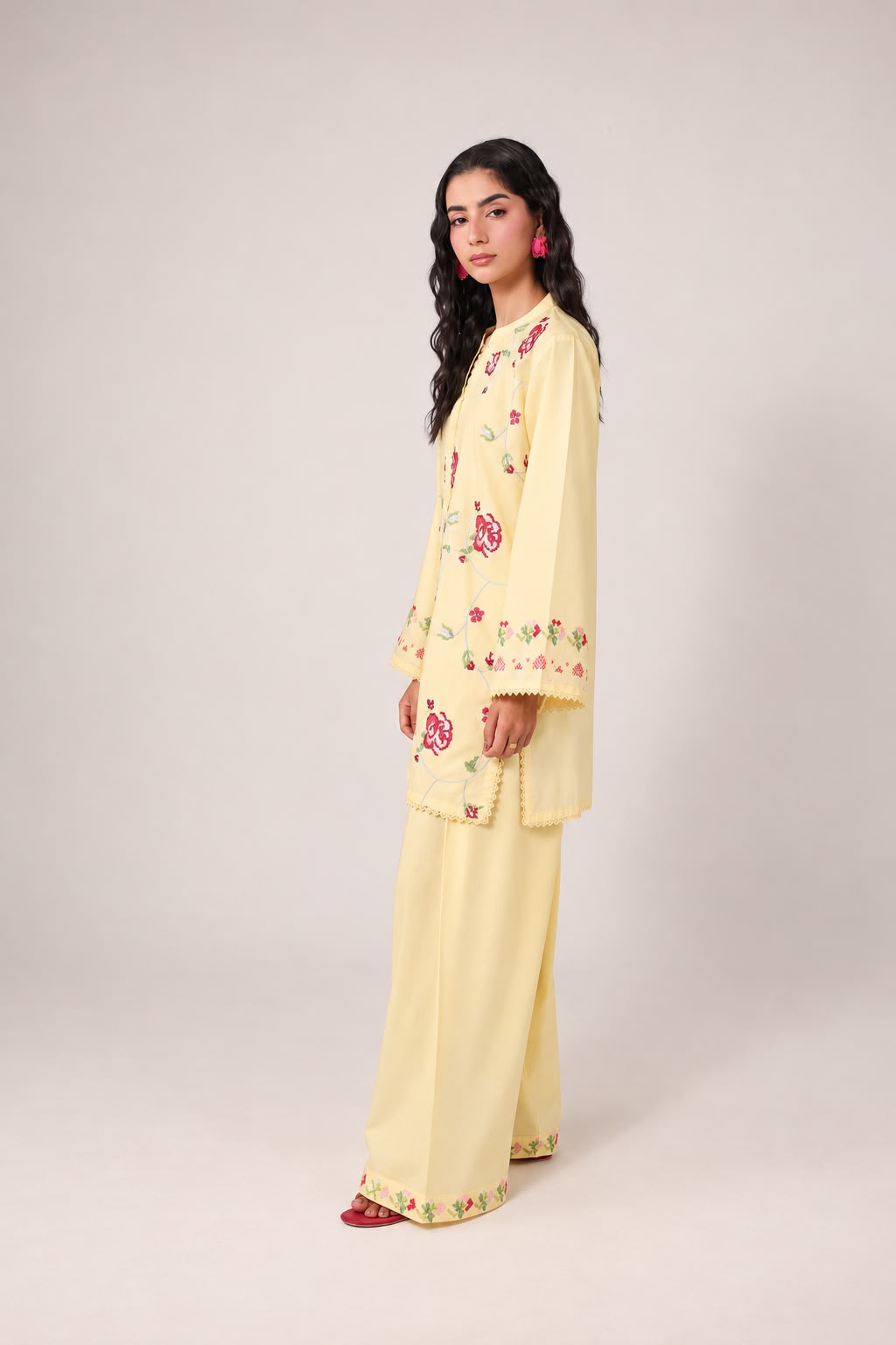 2PC Embroidered Pret - 1373