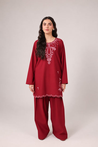2PC Embroidered Pret - 1307