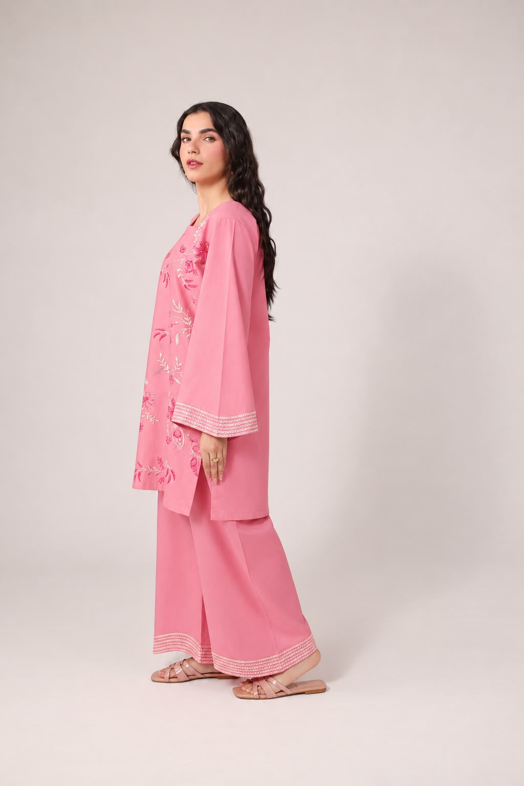 2PC Embroidered Pret - 1287