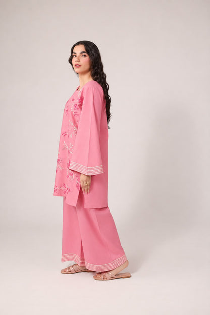 2PC Embroidered Pret - 1287