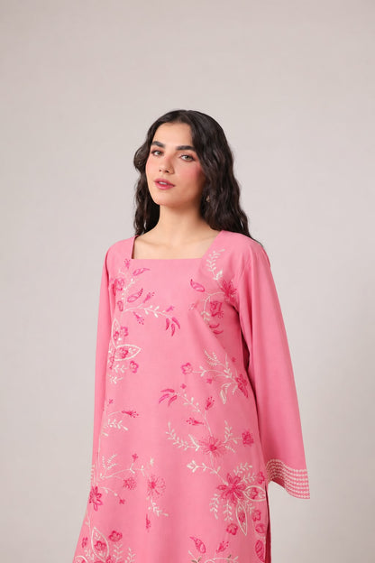 2PC Embroidered Pret - 1287