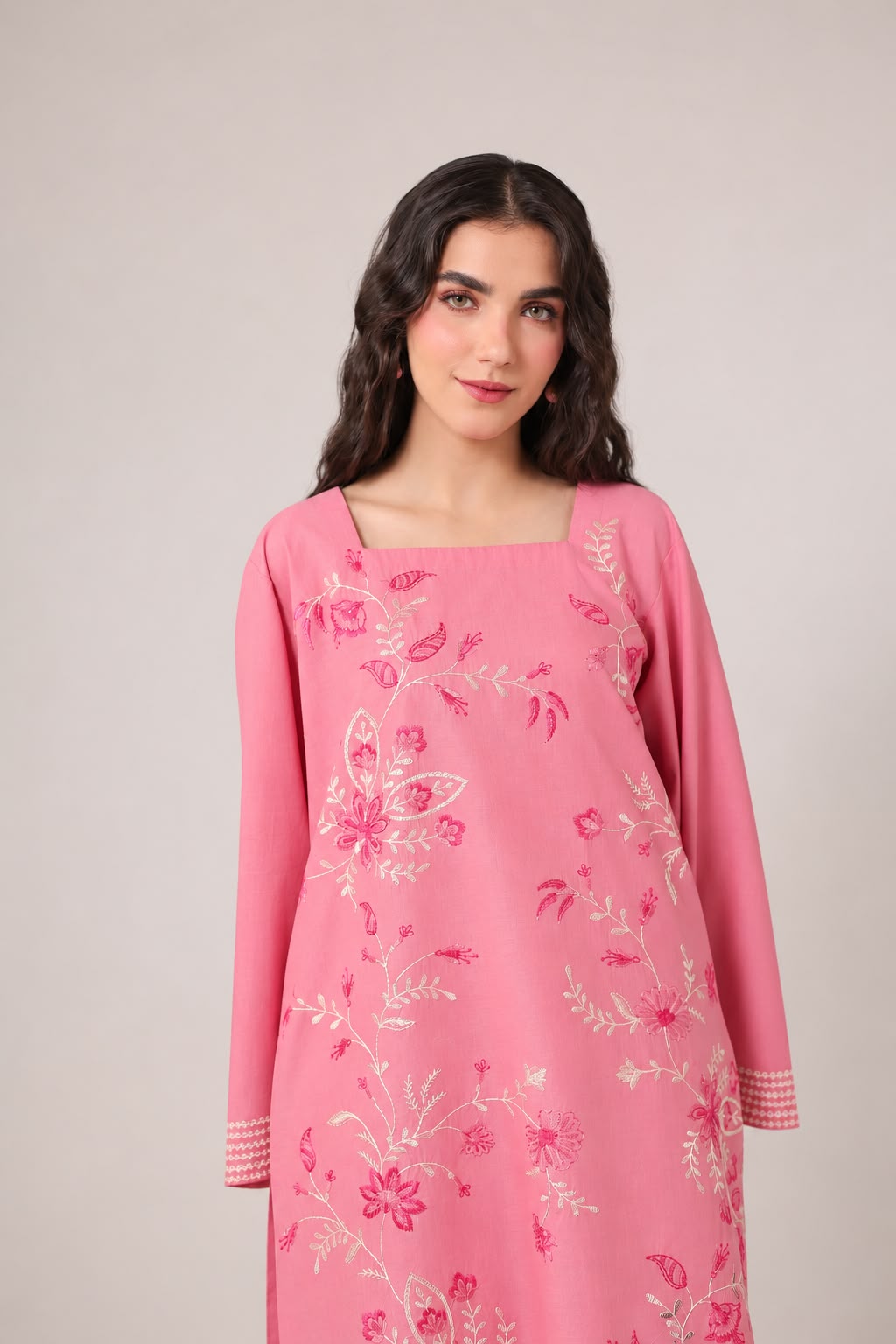 2PC Embroidered Pret - 1287