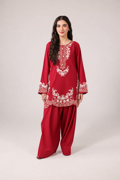 2PC Embroidered Pret - 1260