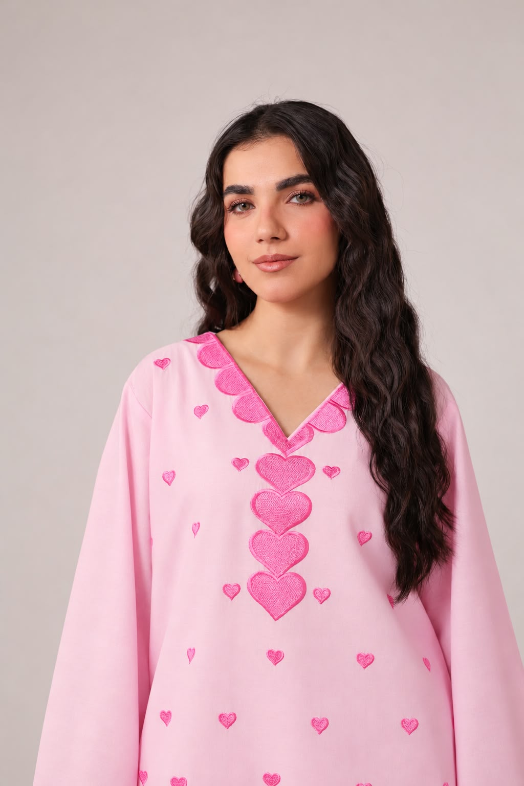 2PC Embroidered Pret - 1368