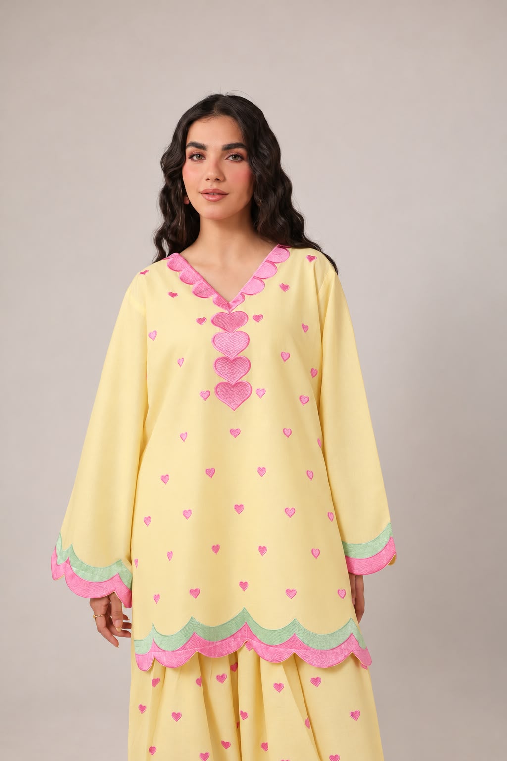 2PC Embroidered Pret - 1372