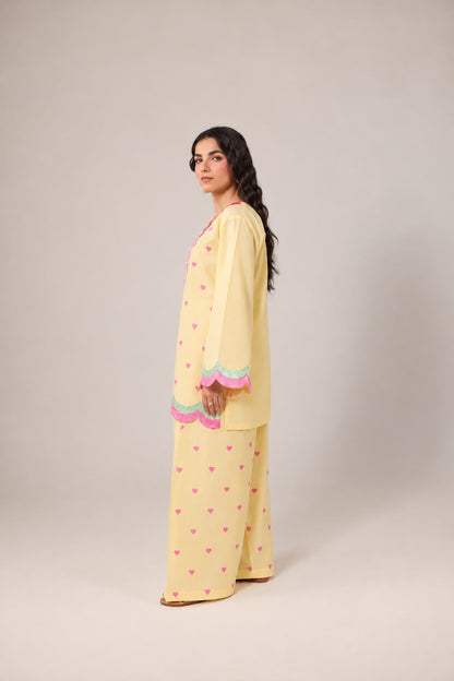 2PC Embroidered Pret - 1372