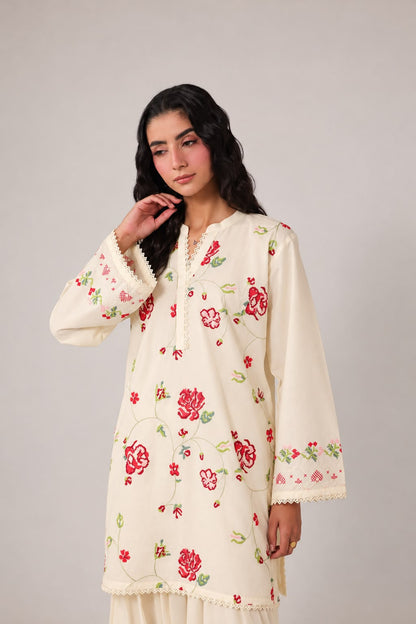 2PC Embroidered Pret - 1376