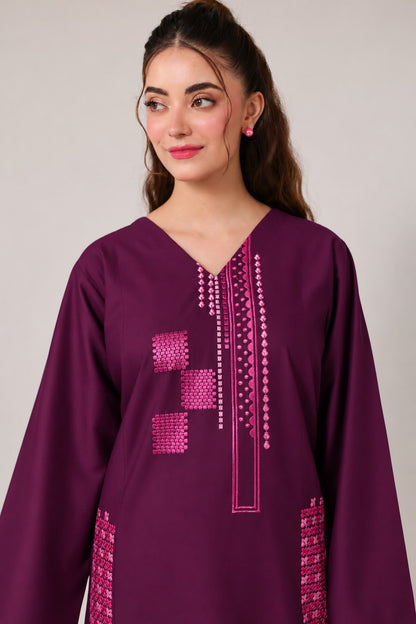 2PC Embroidered Pret - 1313