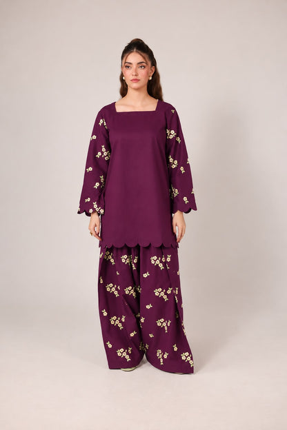 2PC Embroidered Pret - 1301