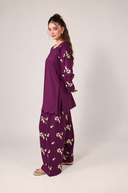 2PC Embroidered Pret - 1301