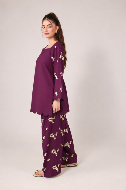 2PC Embroidered Pret - 1301