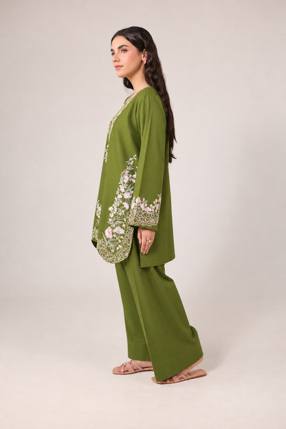 2PC Embroidered Pret - 1257