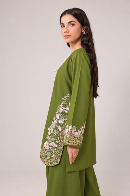 2PC Embroidered Pret - 1257