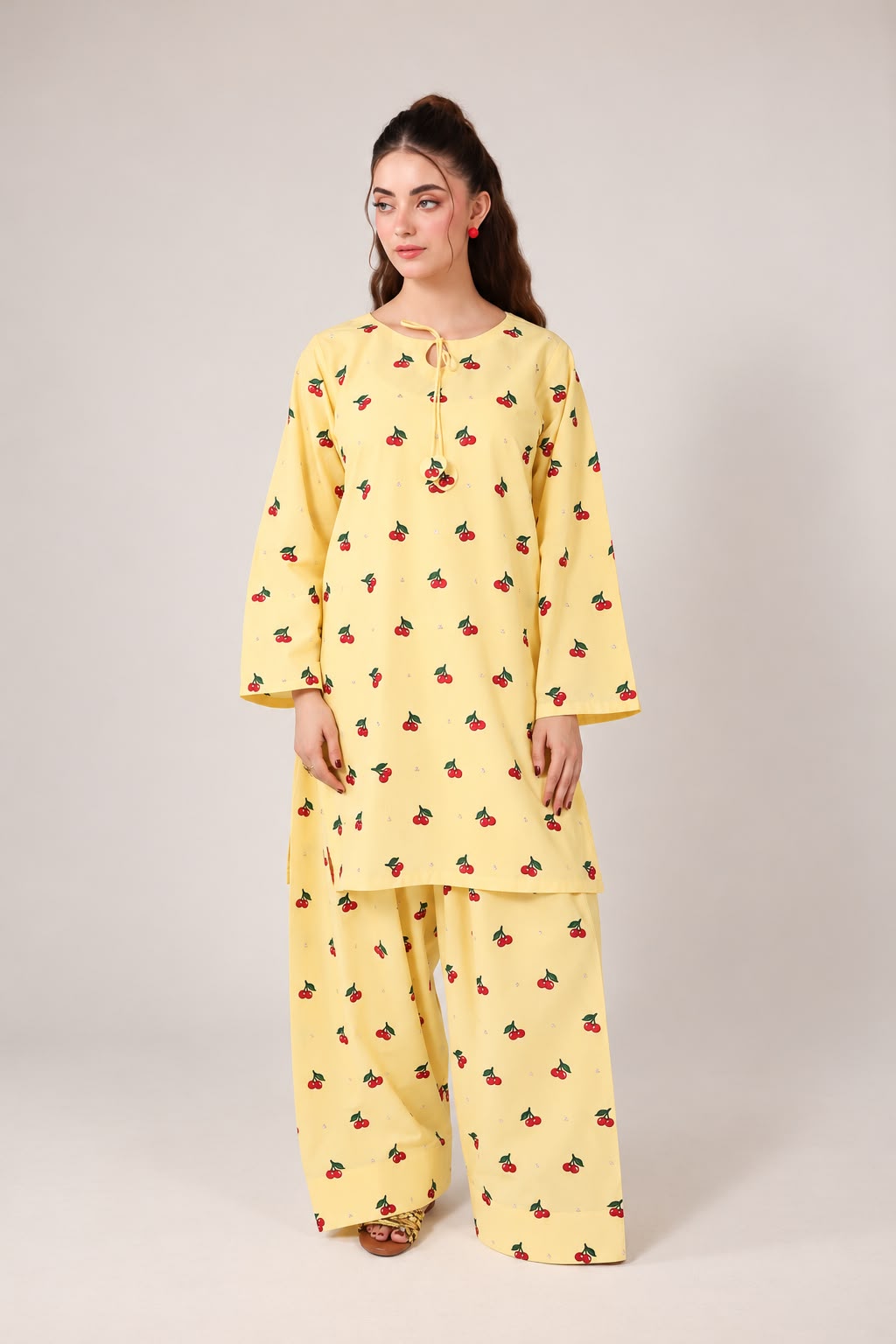 2PC Embroidered Pret - 1290